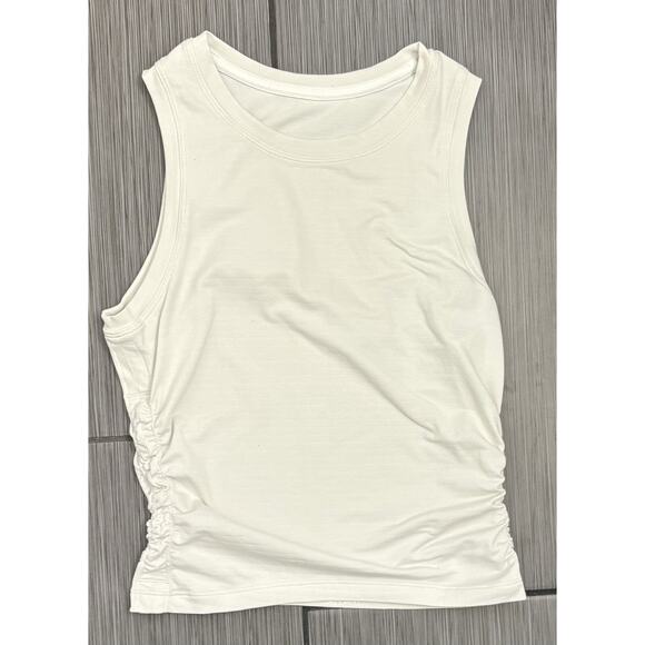 Lululemon Women’s Cinch It Up Tank Top Cream Size 2 Activewear Better Each Day - Picture 1 of 6